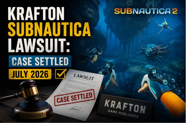 Krafton Subnautica Lawsuit: Case Settled July 2026
